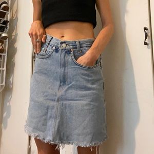 One of a kind vintage Levi’s denim skirt